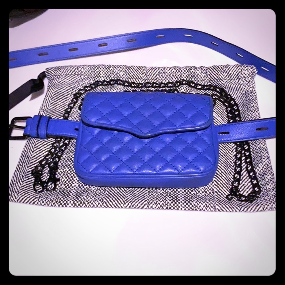 Rebecca Minkoff belt bag w/ shoulder chain option
